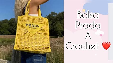 Tutorial Bolso Prada, a crochet. Paso a paso .